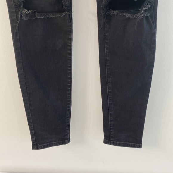 Garage women’s black high waist Jegging - size 5 - Picture 4 of 9